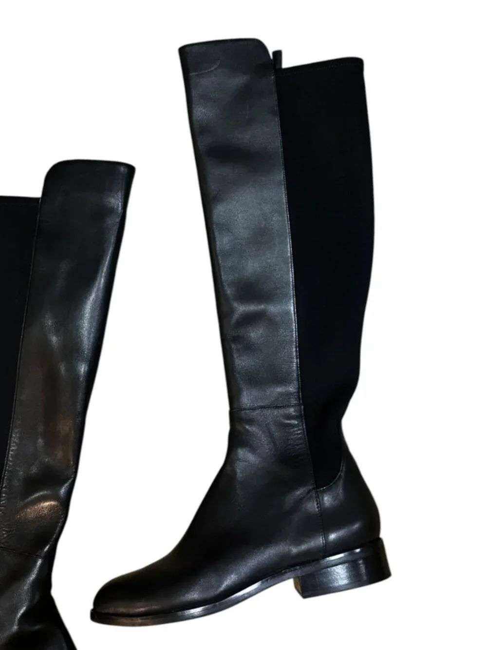 Cole Hann Isabelle Over The Knee Round Toe Zippered Boots